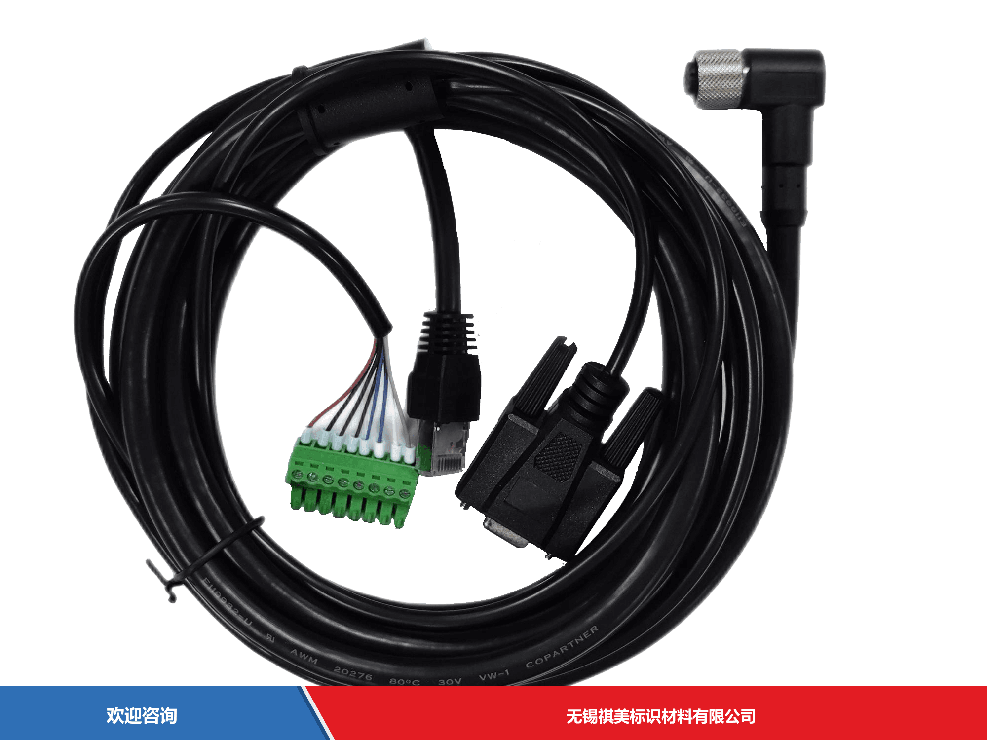 Hikrobot 海康机器人 MV-IDA-PE-M12A17pF(UP)-openRJ45DB9-ST-10m 固定式读码器